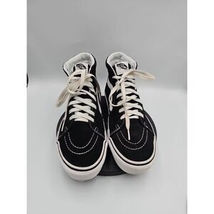 VANS Filmore Hi Top Skate Shoe - Black/White, Size 8.5 Men's/10 Women's